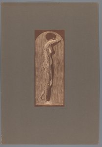 Nu féminin debout (Tristesse) - Samuel Jessurun de Mesquita (signed by artist)