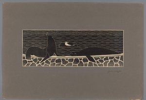 Otaries - Samuel Jessurun de Mesquita (signed by artist)