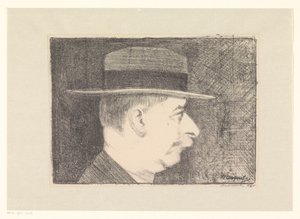 Autoportrait - Samuel Jessurun de Mesquita (signed by artist)