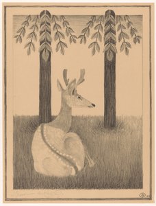 Cerf Barasingha - Samuel Jessurun de Mesquita