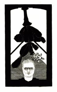 Autoportrait avec un cactus de Pâques - Samuel Jessurun de Mesquita