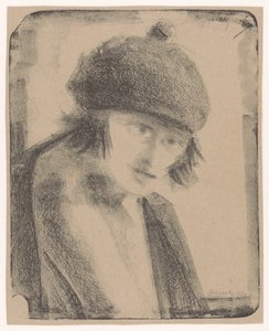 Femme avec béret - Samuel Jessurun de Mesquita