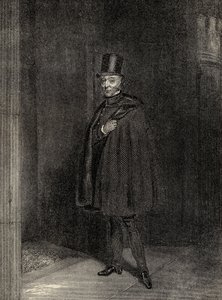 Le duc entrant à la Chambre des Lords, illustration de 