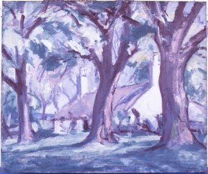 Un cottage, Kirkcudbright - Samuel John Peploe