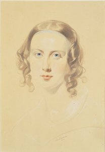 Portrait précoce de Catherine Dickens, 1838