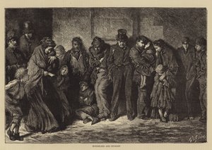 Sans abri et affamé - Samuel Luke Fildes