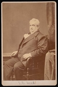 Portrait du Dr. T.B. Hood, entre 1876 et 1880 - Samuel Montague Fassett