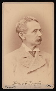 Portrait de John James Ingalls - Samuel Montague Fassett