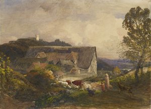 Une Ferme à Princes Risborough, 19ème siècle