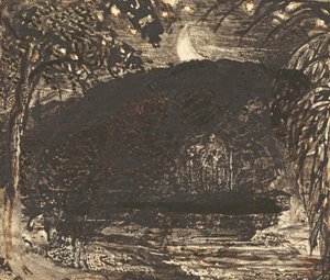 Lever de lune - Samuel Palmer