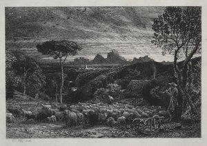 Ouvrir le pli - Samuel Palmer