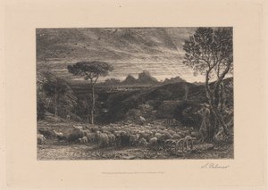 Ouvrir le pli - Samuel Palmer
