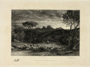 Ouvrir le pli - Samuel Palmer