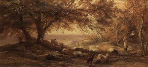 Calme ombragé - Samuel Palmer