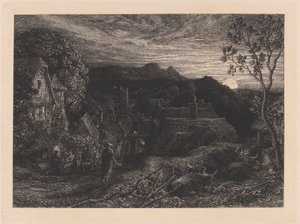 Le crieur - Samuel Palmer