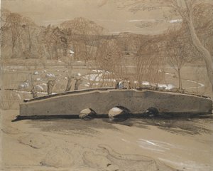 Le Pont à Shoreham, vers 1829 - Samuel Palmer