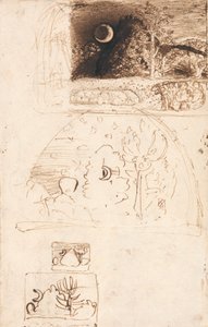 La lune croissante - Samuel Palmer