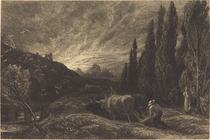 Le Laboureur précoce - Samuel Palmer