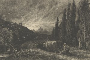 Le premier laboureur, ou Le matin étendu sur les montagnes, avant 1861
