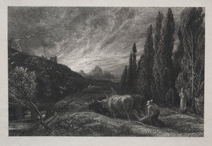 Le laboureur matinal - Samuel Palmer
