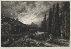 Le Laboureur matinal - Samuel Palmer