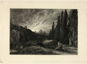 Le premier laboureur - Samuel Palmer