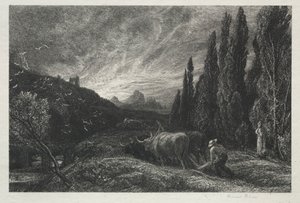Le premier laboureur - Samuel Palmer