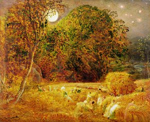 La lune des moissons - Samuel Palmer