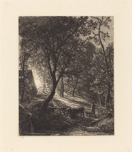 La chaumière du berger - Samuel Palmer
