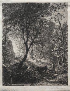 La Chaumière du berger - Samuel Palmer