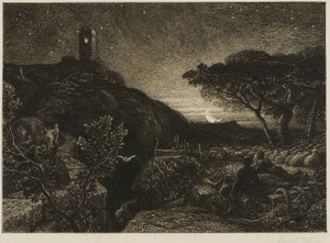 La Tour Solitaire - Samuel Palmer