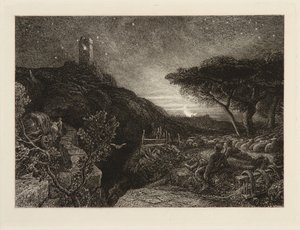 La tour solitaire - Samuel Palmer
