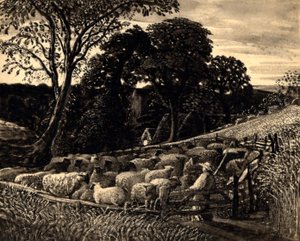La Bergerie, c.1831-32 - Samuel Palmer