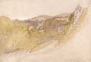 La vallée de Dolwyddelan - Samuel Palmer