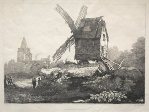 Une Série de Bâtiments Anciens et de Cottages Ruraux dans le Nord de l