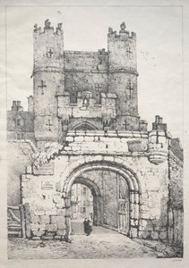 Série de bâtiments anciens et de cottages ruraux dans le nord de l