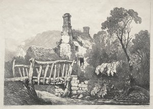 Une Série de Bâtiments Anciens et de Cottages Ruraux dans le Nord de l