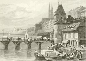 Bâle, sur le Rhin - Samuel Prout