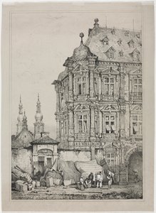 Château de Martinsburg, Mayence, Allemagne - Samuel Prout