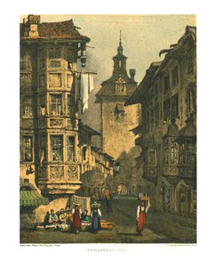 Schaffhouse, début du XIXe siècle - Samuel Prout