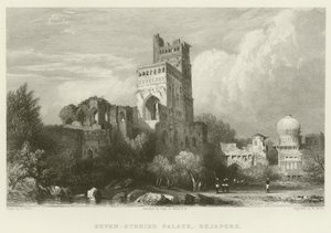 Palais à sept étages à Bejapore - Samuel Prout