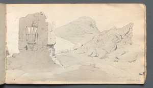 Carnet de croquis : Ruine - Samuel Prout