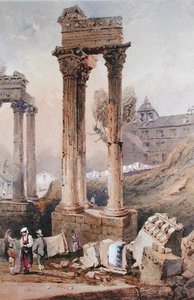 Temple de Vespasien - Samuel Prout
