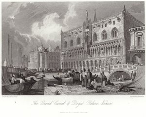 Le Grand Canal et le Palais des Doges