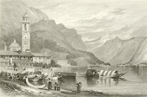 Le lac de Côme, Italie - Samuel Prout