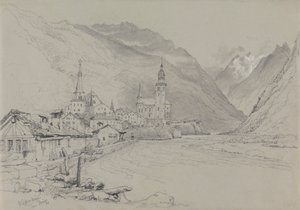 Visp ou Viege, près de Brig