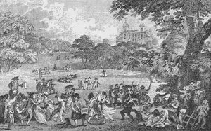 Dans le parc de Greenwich le lundi de Pentecôte, vers 1802, 1912 - Samuel Rawle