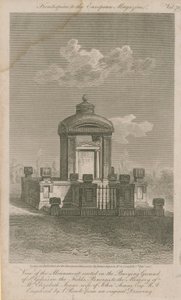 Monument à Elizabeth Soane - Samuel Rawle