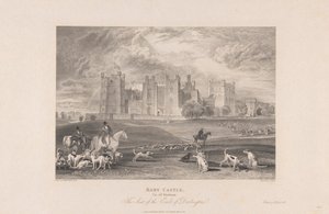 Château de Raby, comté de Durham - Samuel Rawle