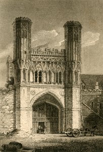 Porte Saint-Augustin, Canterbury Kent, 1802